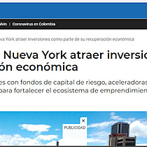 Bogot busca en Nueva York atraer inversiones como parte de su recuperacin econmica